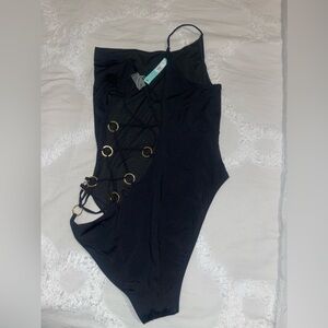 Black plus size Bikini 1XL